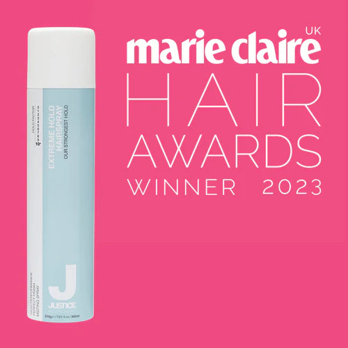 AUSTRALIAN HAIRCARE BRAND JUSTICE PROFESSIONAL WINS AT MARIE CLAIRE UK HAIR AWARDS 2023